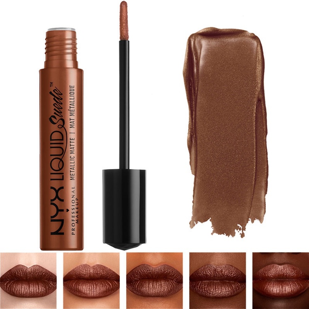 NWT NYX LIQUID SUEDE METALLIC MATTE • NEW ERA•
